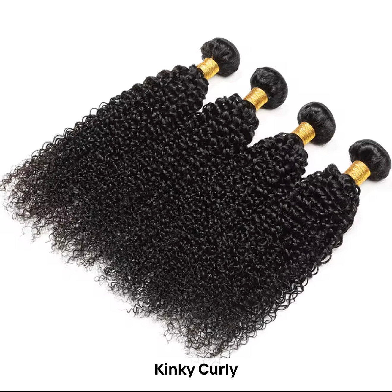 RAW Indian Human Hair- Kinky Curly